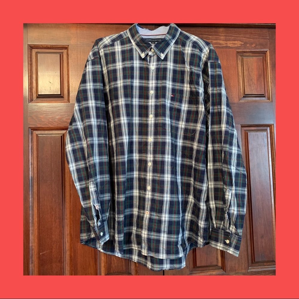 Tommy Hilfiger Plaid Button Down Shirt